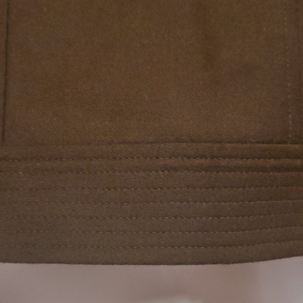 NEW Talbots Petites Brown Wool Military Jacket - Picture 8 of 12